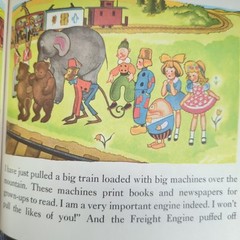 Vintage 1960s Little Engine That Could Book Watty Piper 1961 Platt & Munk NY