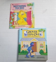 Sesame Street CTW Vintage Picture Book Lot 11 LGB & Others Big Bird Ernie Grover