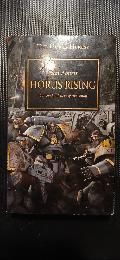 40k Horus Heresy Horus Rising by Dan Abnett (2018, Trade Paperback)