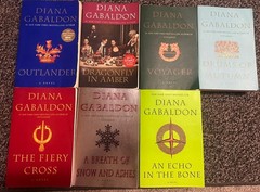 OUTLANDER : Complete Series Set by Diana Gabaldon – Lot of 7 Huge Paperbacks