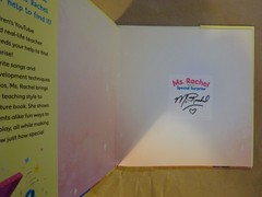 Signed Miss Ms Rachel Special Surprise Autographed Bookplate Hardcover Book