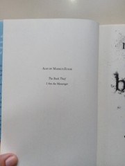 SIGNED Markus Zusak Bridge of Clay 1st Edition Hardcover Autographed Book Thief