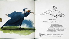 The Wizard by Bill Martin Jr. 1970 Hardcover Sal Murdocca Illustrated Vintage