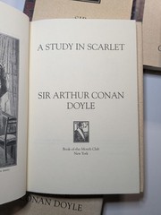 Sherlock Holmes: 9 Volume Set Book Of The Month Club HB Sir Arthur Conan Doyle