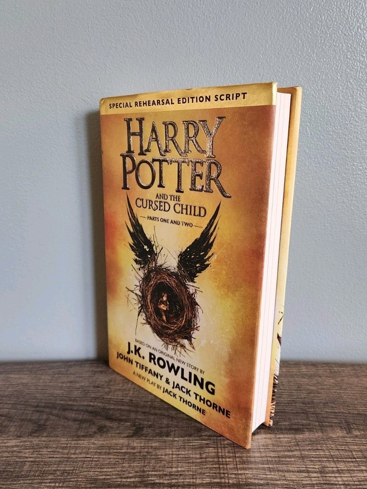 Harry Potter and the Cursed Child Parts 1 & 2 First Edition Hardcover Script