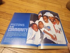 Detroit Pistons 2004 NBA Champions Yearbook Bad Boys Chauncey Big Ben 168 Pages