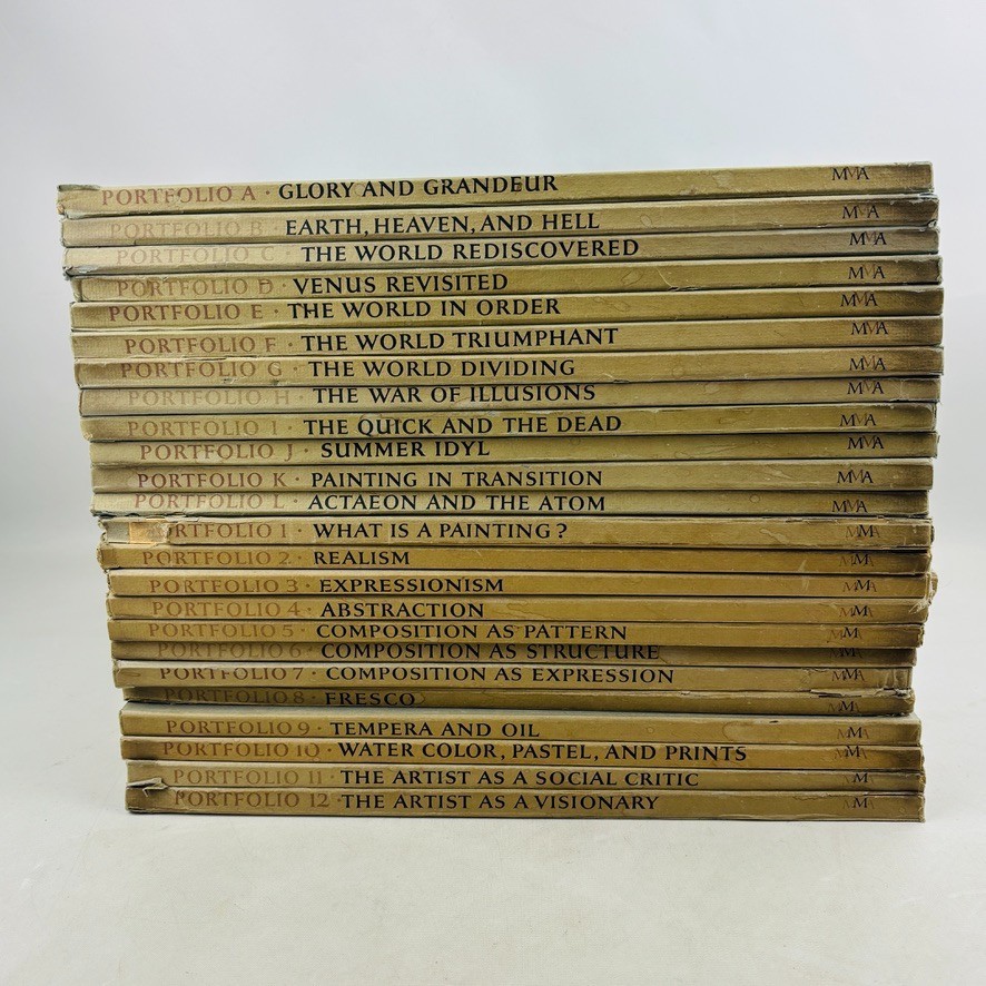 Metropolitan Seminars in Art Great Periods in Painting 24 Portfolios 1-12 A-L