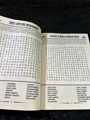 Bendon – Large Print Word Search Volume 101 Arts & Entertainment 77 Pages