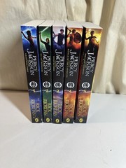 Complete Series Set PERCY JACKSON 1-5 Rick Riordan Paperback Books Epic Heroes