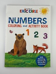 Eric Carle (set of 2) Coloring & Activity books ALPHABET & NUMBERS 160 pages