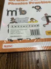 Grade Two Phonics Practice Books 1 & 2 Letterland TQ34 – NEW