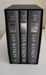 IAN RANKIN REBUS ANNIVERSARY Signed Three Volumes Limited Edition 2017 Box Set