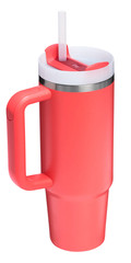 NEW Stanley 30 OZ Quencher H2.0 Flowstate Tumbler – Hot Coral