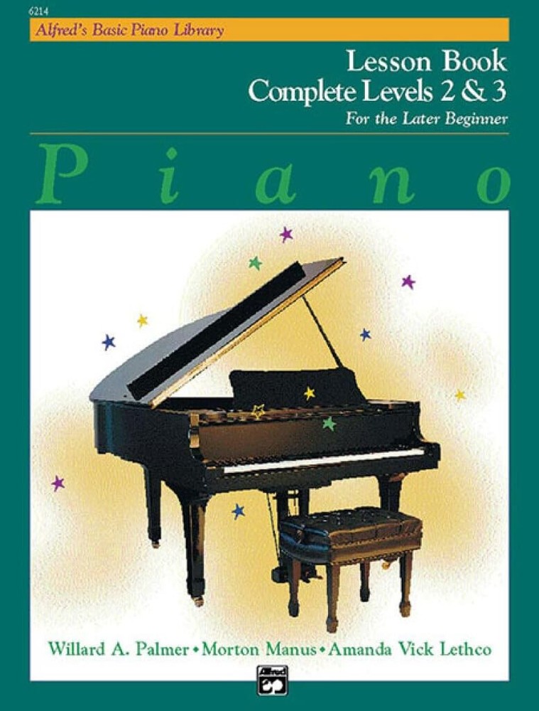 Alfred’s Basic Piano Library: Piano Lesson Book, Complete Levels 2 & 3 for t…