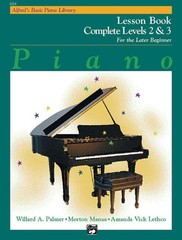 Alfred’s Basic Piano Library: Piano Lesson Book, Complete Levels 2 & 3 for t…