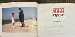 David BYRNE/True Stories/Autographed/Photography/1986/Pbk/Free Shipping