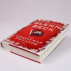 SIGNED Copy The Christmas Sweater By Glenn Beck 1st Edition Signed HC Book w/DJ