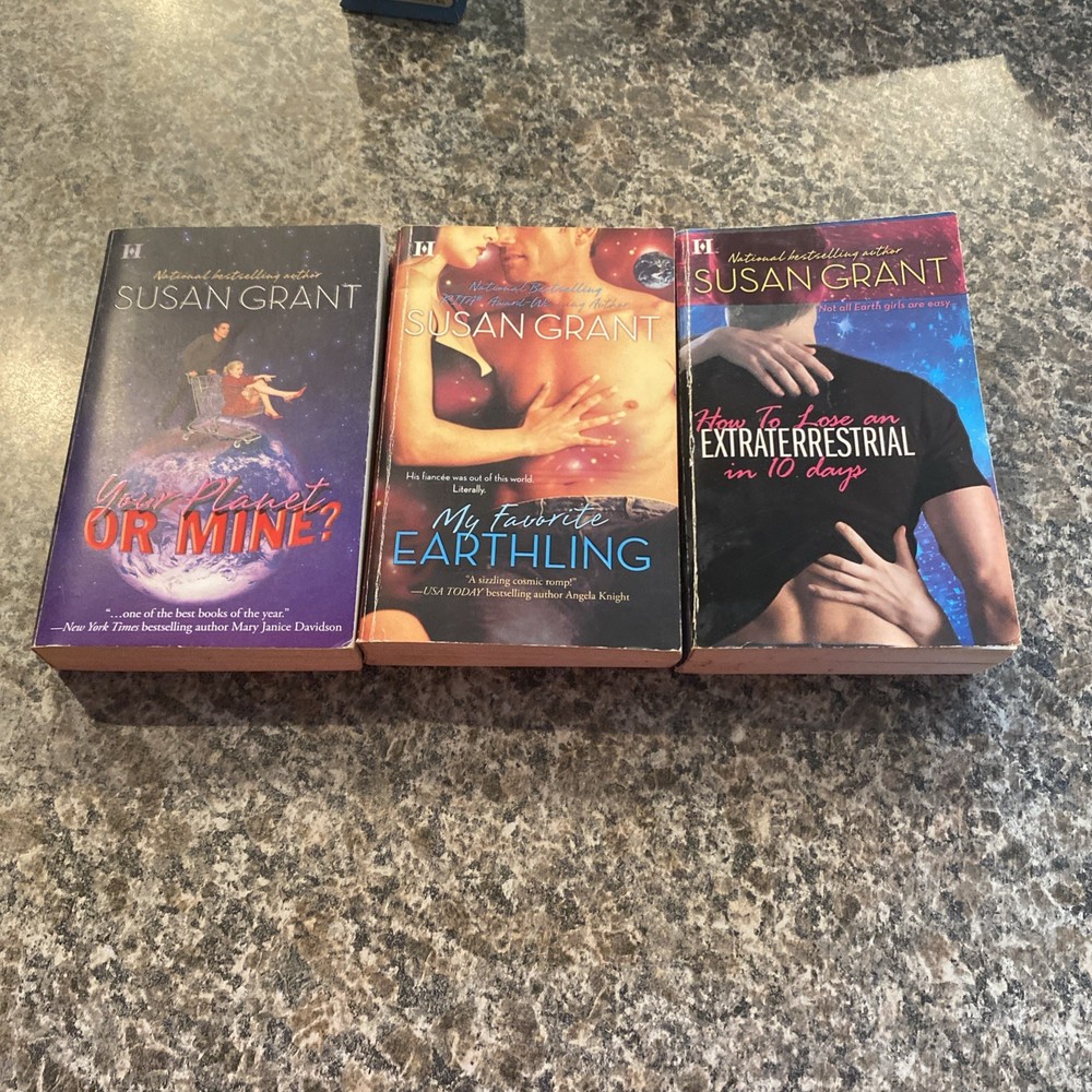 Susan Grant “Otherworldly Men” 3 book series