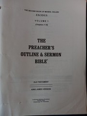 The Preacher’s Outline & Sermon Bible KJV 3-Ring Binder Pick One