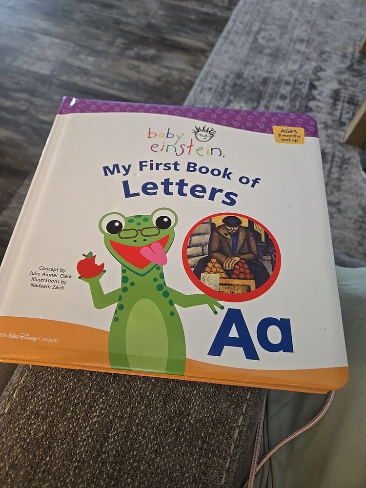 My First Book of Letters by Disney Book Group Staff and Julie Aigner-Clark…
