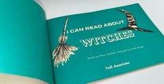 1975 I Can Read About WITCHES Paperback Halloween Childrens Book Troll