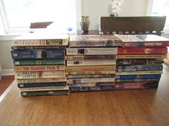 Old Western Paperback Books Lot of 29 Lamour Compton Johnstone etc Some Vintage