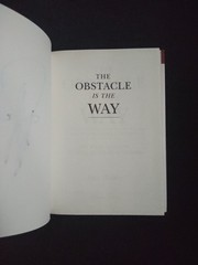 Signed Copy The Obstacle Is The Way Ryan Holiday Expanded 10th Anniv Ed Stoicism