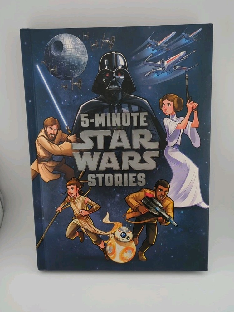 5-Minute Star Wars Stories Hardcover Book Disney NEW Illustrated 172 Pages