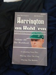 Harrington On Hold 'Em Series Complete Set of 3 books Great Shape See Pics