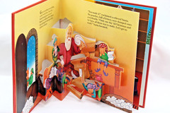 1992 Christmas Pop-up Books Lot of 5 Hard Cover Treasury Collection Vintage