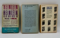 Lot of 11 Vintage Sci Fi Fantasy Paperback Books H.G. Wells Isaac Asimov 60s 70s
