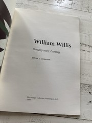 Signed William Willis Contemporary Painting 1989 PB Phillips Collection Art Cata