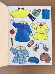 Vintage 1994 Madeline Paper Dolls Book Viking Uncut Unused by Ludwig Bemelmans