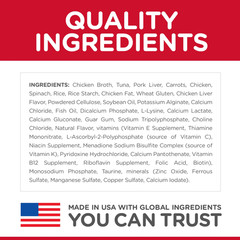 Healthy Cuisine Seared Tuna & Carrot Medley Wet Cat Food, 2.8Oz Can 24Pk