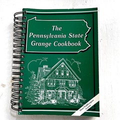 The Pennsylvania State Grange Cookbook 1993 Spiral Bound 432 Pages