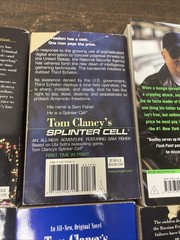 Tom Clancy Military Thriller Book Lot 8 PB HC Jack Ryan ACTION Spy Fiction