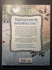 Zentangle, the Inspiring and Mindful Drawing Method by Jane Marbaix