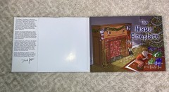 The Magic Fireplace Book 2017 by David Justin 1st Edition #283 Hardcover SIGNED
