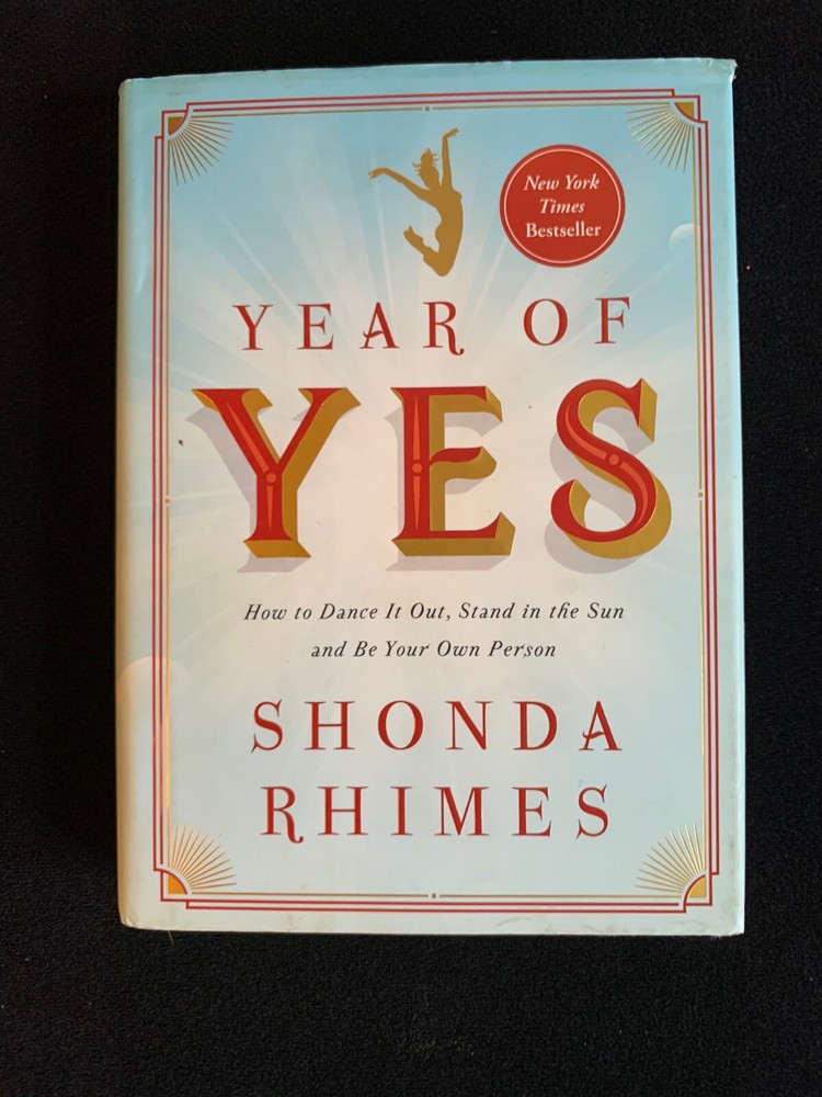 Year Of Yes By Shonda Rhimes 2015 Hardcover DJ