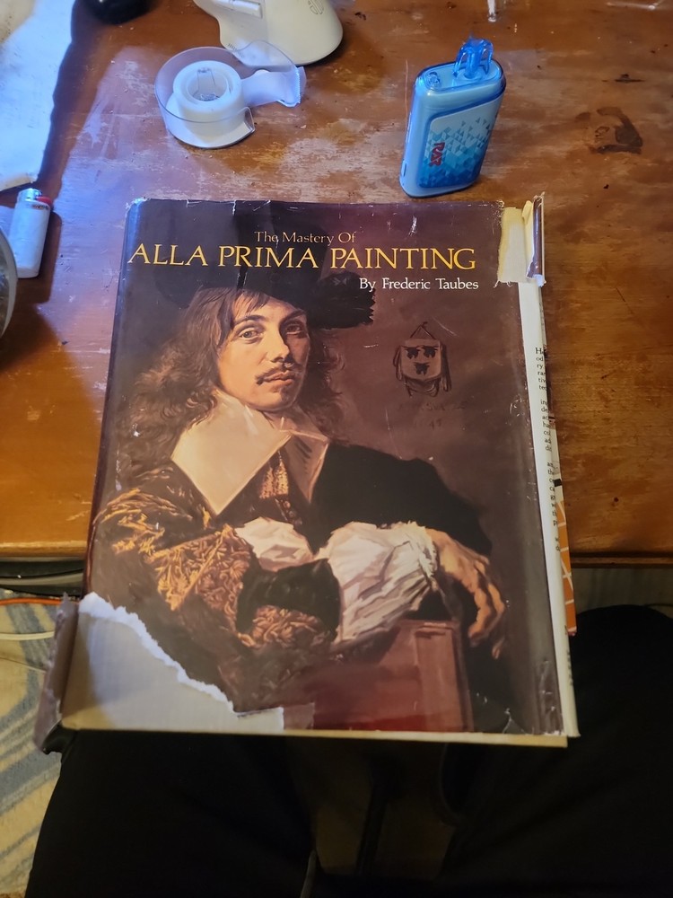 MASTERY OF ALLA PRIMA PAINTING By Frederic Taubes – Hardcover **Excellent**