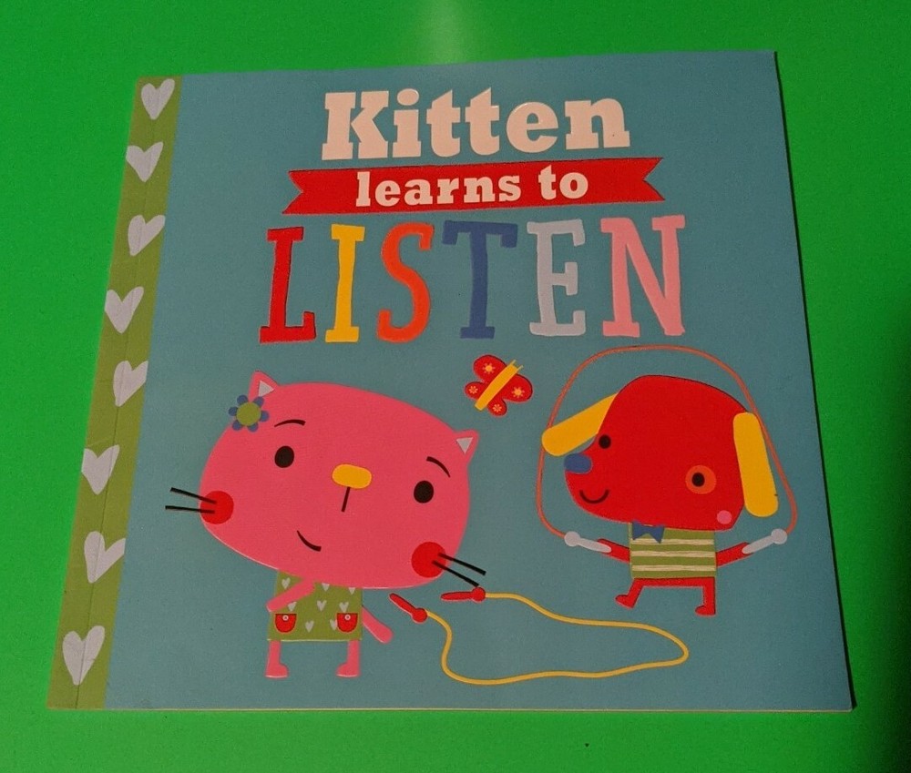 Playdate Pals Kitten Learns to Listen by Thomas Nelson (2016, Trade Paperback)