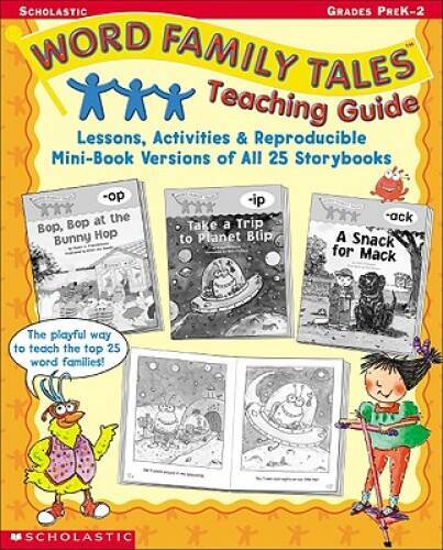 Word Family Tales Teaching Guide – Paperback By Scholastic Inc – GOOD