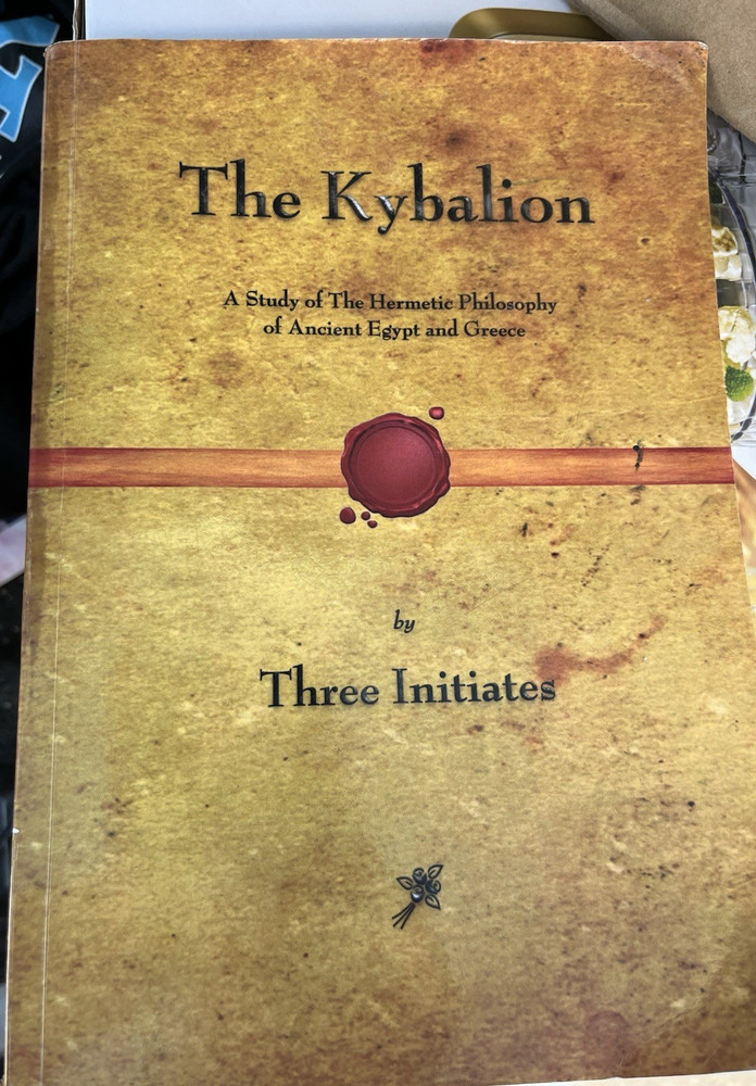 The Kybalion by Three Initiates Paperback Philosophy Book Ancient Egypt Greece