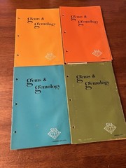 Gems & Gemology GIA. Lot Of 15 Pamphlets. 1969-1976