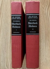 Sir Arthur Conan Doyle THE COMPLETE SHERLOCK HOLMES Vols. 1 & 2 Doubleday 1930
