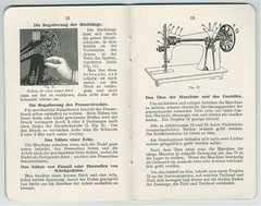 SINGER 15 Sewing Machine User Manual – STEEL WIRE BOUND – PROTECTIVE COVERS