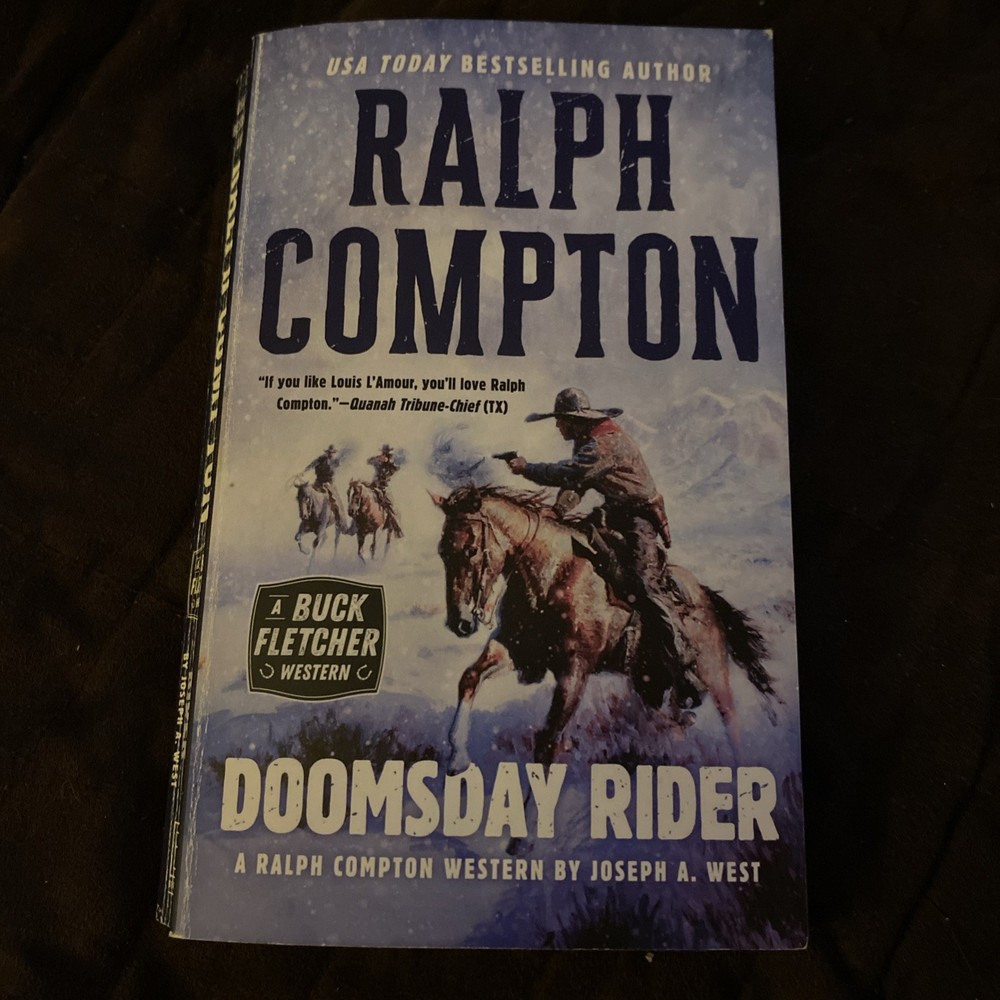 Doomsday Rider Novel Written By Ralph Compton 280 Pages