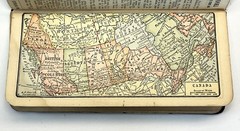 1914 Pocket Dictionary Grand Island Business College Nebraska w/Maps & More RARE