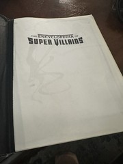 The Encyclopedia Of Super Villains 1987 HC First Ed. 1st Printing by Jeff Rovin
