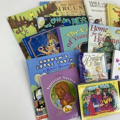 Lot of 16 Mixed Children’s Books Hardcover and Softcover